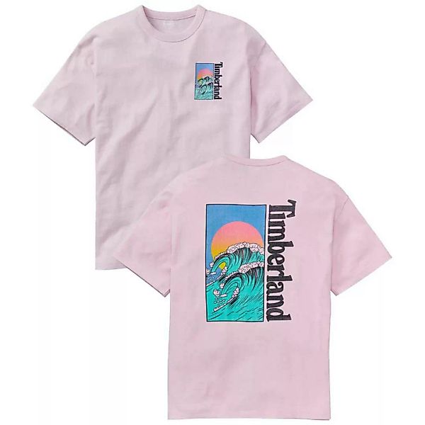 Timberland Beach Graphic Kurzarm T-shirt 2XL Light Lilac günstig online kaufen