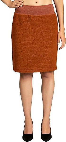 Caspar Bleistiftrock RO031 Damen Winter Bleistift Wollrock knielang günstig online kaufen