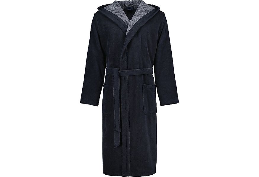 JOOP! Herrenbademantel 1619 Classic Kapuze Frottier, Kapuze, 100% Baumwolle günstig online kaufen