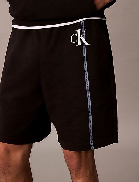Calvin Klein Sweatshorts 400GSM TRRY SPRTSWR mit Logo-Tape günstig online kaufen