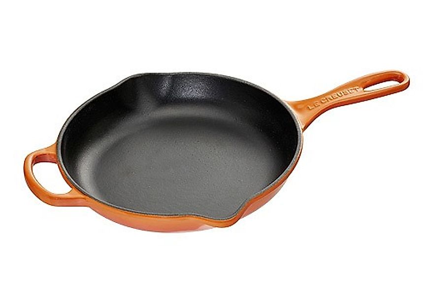 Le Creuset Brat- und Servierpfanne Signature Gusseisen Ofenrot 23cm günstig online kaufen