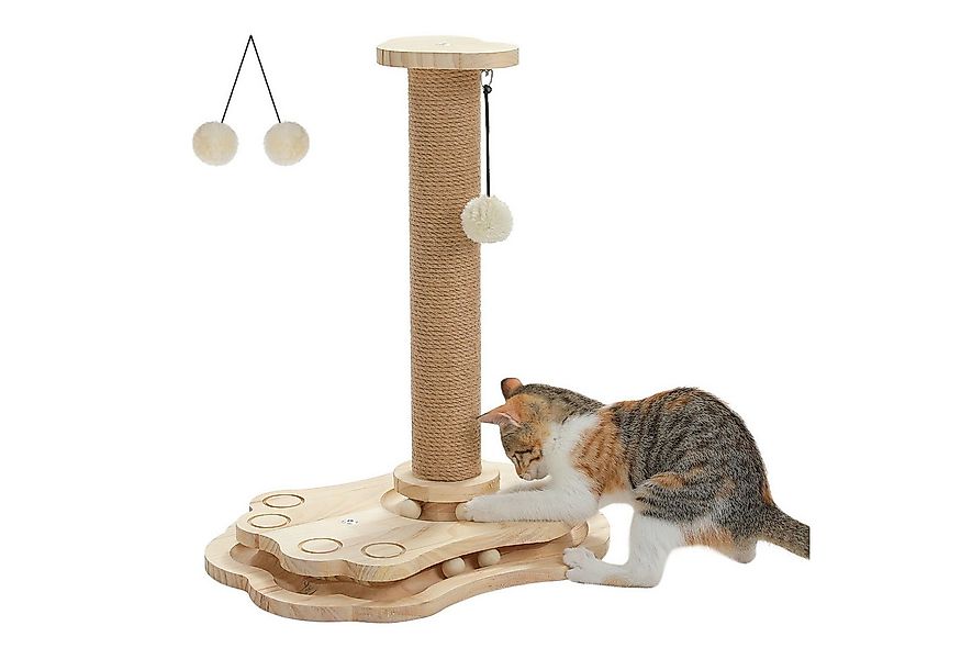 PETEPELA Kratzbaum PETEPELA interaktives Katzenspielzeug mit Kratzstamm, fö günstig online kaufen