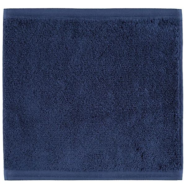 Vossen Handtücher Vegan Life - Farbe: marine blau - 493 - Seiflappen 30x30 günstig online kaufen