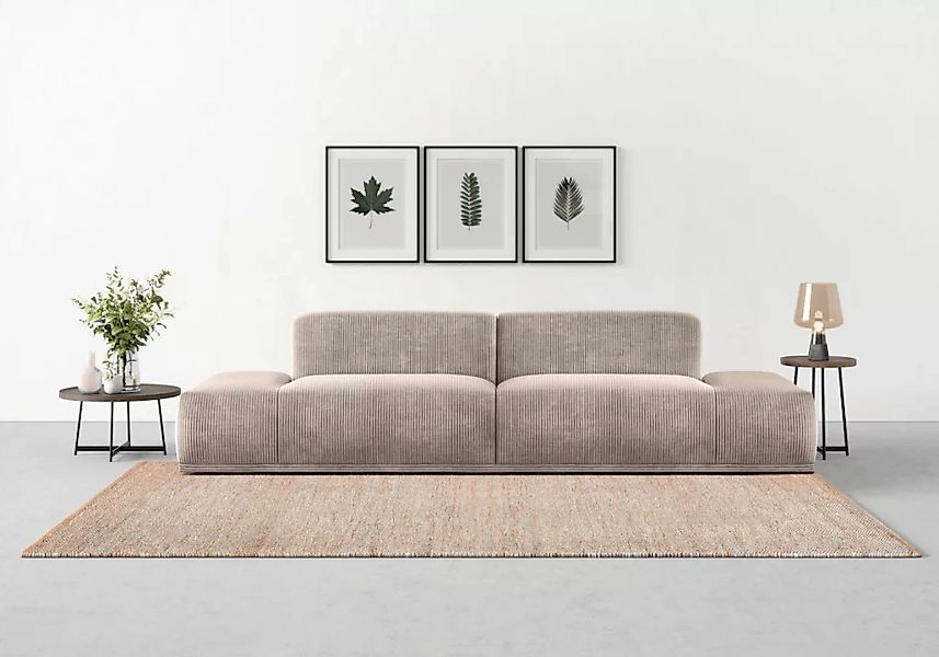 TRENDMANUFAKTUR Big-Sofa "Braga, toller Sitzkomfort, Designsofa", in modern günstig online kaufen