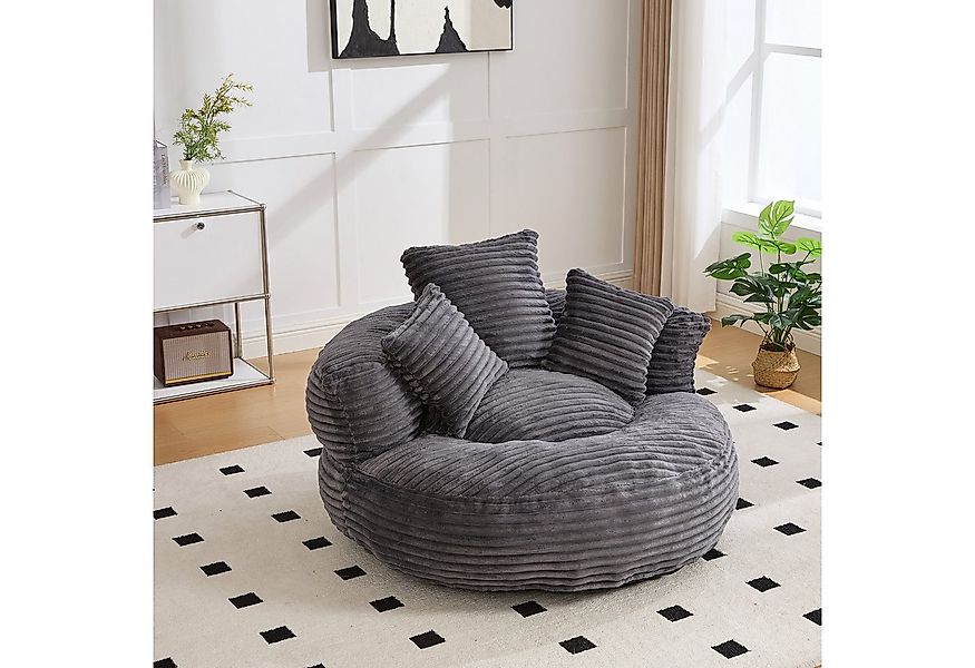 HAUSS SPOLE Schlafsofa Sitzsack Relaxsessel Posterstuhl, Extrabreit Lazy So günstig online kaufen