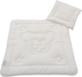 Dreams Steppbett + Kopfkissen "Teddybär" Praktisches Set für Babys und Klei günstig online kaufen