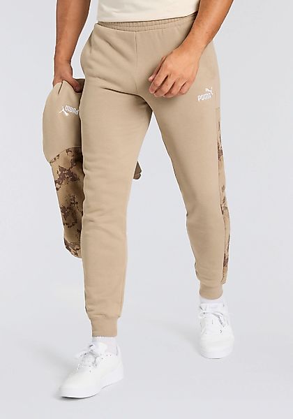 PUMA Trainingshose "ESS CAMO SWEATPANTS FL CL" Regular Fit, mit Eingrifftas günstig online kaufen