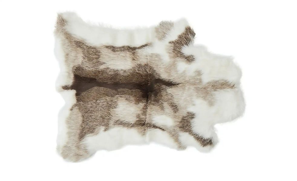 Kunstfell  Rentierfell ¦ grau ¦ Synthetische Fasern ¦ Maße (cm): B: 90 Tepp günstig online kaufen