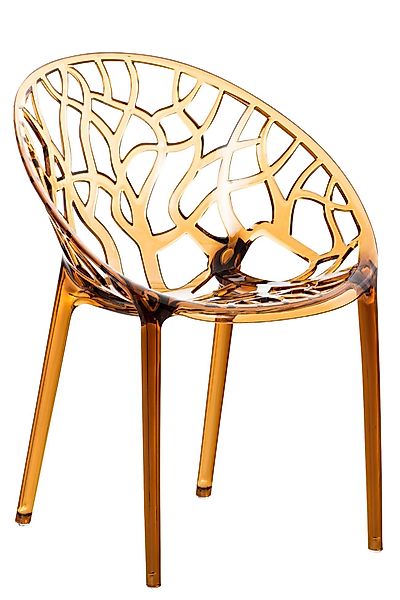 CLP Gartenstuhl Crystal, Outdoor, Kunststoff, stapelbar günstig online kaufen