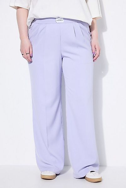 Studio Untold Schlupfhose Hose Straight Legs Elastikbund mit Label günstig online kaufen