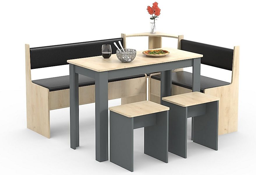 VCM Essgruppe Eckbankgruppe Sitzgruppe Esal Maxi günstig online kaufen