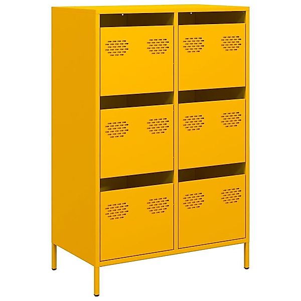 vidaXL Highboard Highboard Senfgelb 68x39x101,5 cm günstig online kaufen
