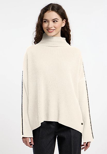 Frieda & Freddies Strickpullover "Pullover", mit Farb- und Materialkombinat günstig online kaufen
