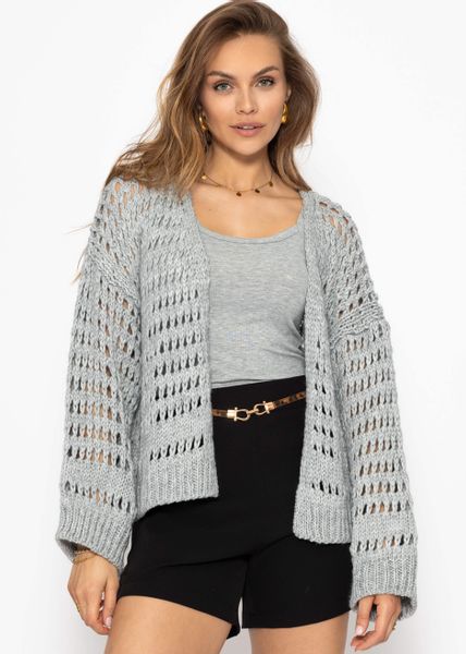 SASSYCLASSY Cardigan Oversize Strickcardigan Damen mit günstig online kaufen