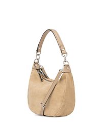 Caspar Schultertasche Leder Hobo Bag edle günstig online kaufen