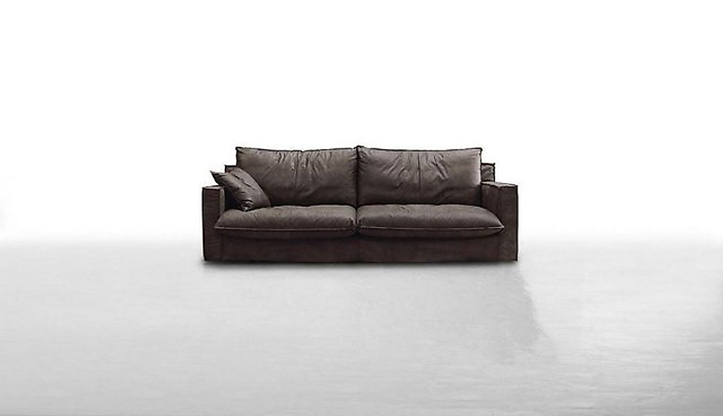 JVmoebel Sofa Dreisitzer Luxus Sofa 3 Sitz Sofas Sitz Leder Design Couch Mö günstig online kaufen