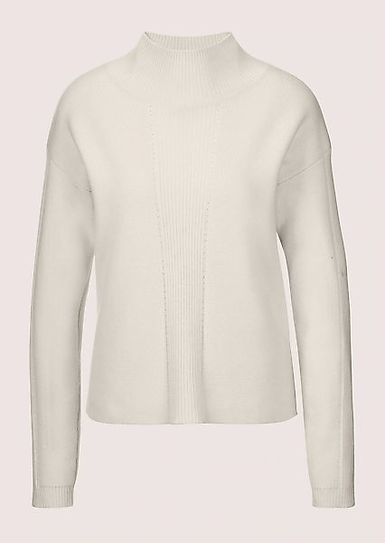 MADELEINE Longpullover "Strickpullover Kaschmir-Pullover mit Pointelle-Must günstig online kaufen