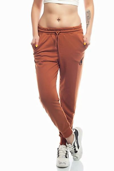 Bongual Loungehose Jogginghose mit Logostickerei Relaxhose Basics günstig online kaufen