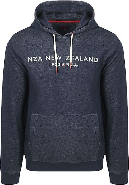 NZA Hoodie Diamond Logo Interlock Melange Icon Navy - Größe XXL günstig online kaufen