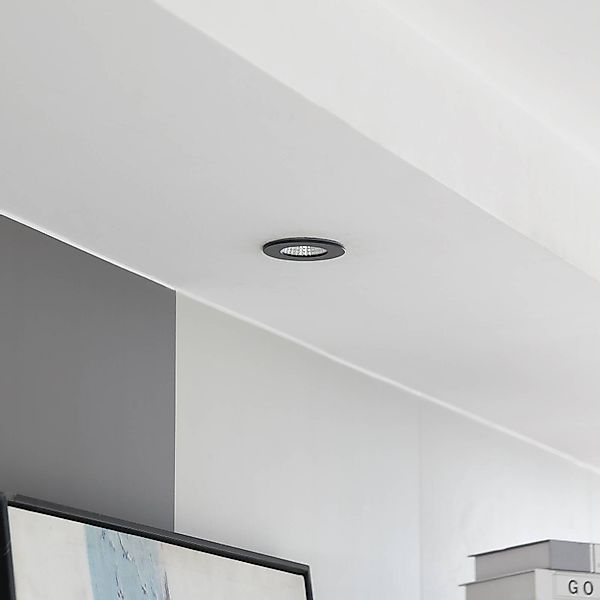 Arcchio LED-Downlight Lirin, schwarz, 4.000K günstig online kaufen