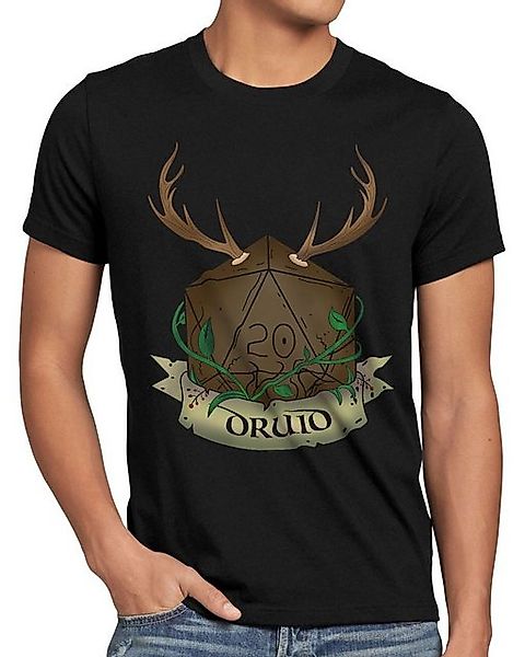 style3 T-Shirt Würfel Druid dungeon dungeon and tabletop dragons d20 pen pa günstig online kaufen