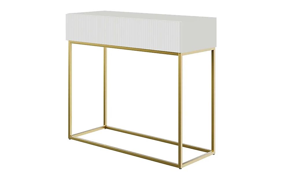 Selsey Konsolentisch  Veldio ¦ weiß ¦ Maße (cm): B: 90 H: 79 Tische > Konso günstig online kaufen