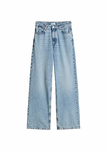 Marc OPolo DENIM Weite Jeans "aus leichter Bio-Baumwoll-Qualität" günstig online kaufen