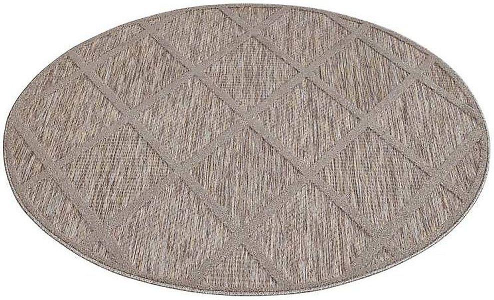 Carpet City Teppich "In-& Outdoorteppich Santorini 411, 3D-Effekt, Boho-Opt günstig online kaufen