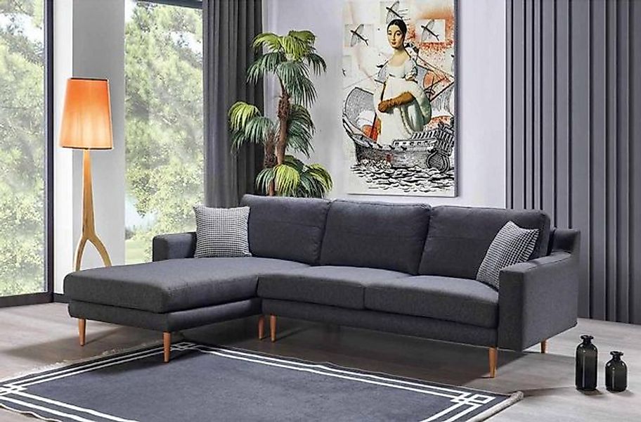 Xlmoebel Ecksofa Zeitgemäßes Stoffsofa Designer Ecksofa Wohnzimmer Textil L günstig online kaufen