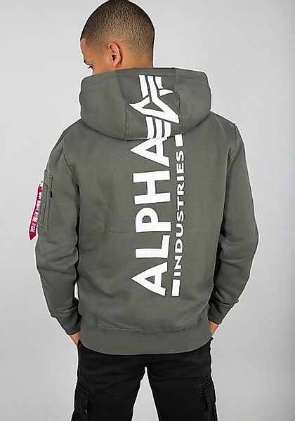 Alpha Industries Kapuzensweatshirt BACK PRINT HOODY günstig online kaufen