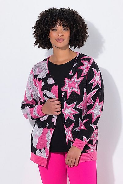 Angel of Style Strickjacke Strickjacke Straight Fit Mustermix offene Form günstig online kaufen