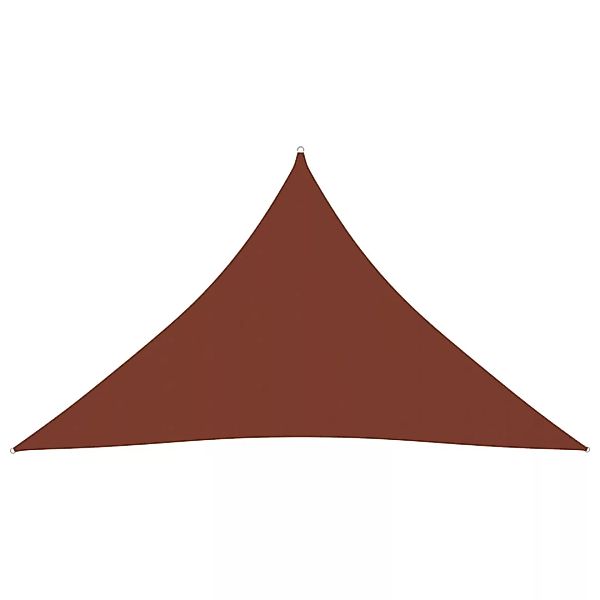 Sonnensegel Oxford-gewebe Dreieckig 5x5x6 M Terracotta-rot günstig online kaufen