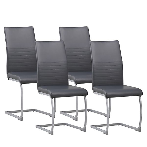 Albatros Freischwinger MURANO 4er Set Grau günstig online kaufen