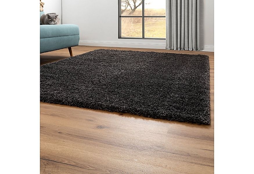 Steffensmeier Hochflor-Teppich Valencia, Rechteckig, Shaggy, Langflor, Kuns günstig online kaufen