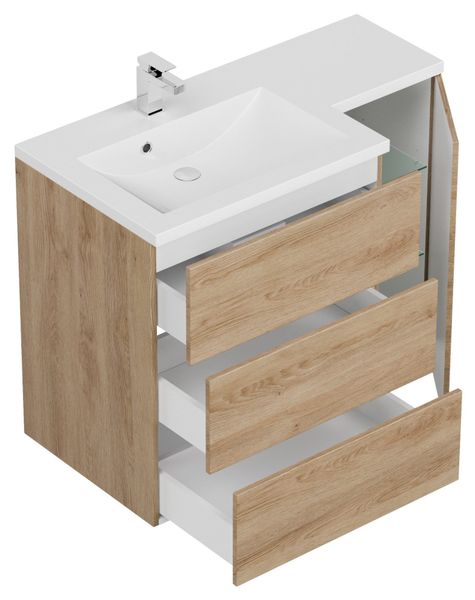 Magnolia Home Badmöbel-Set Badblock ELISA rechts günstig online kaufen