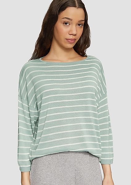QS Longpullover Strickpullover (1-tlg) günstig online kaufen