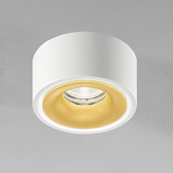 Egger DLS LED-Spot Clippo EP, weiß-gold, 2.700K günstig online kaufen