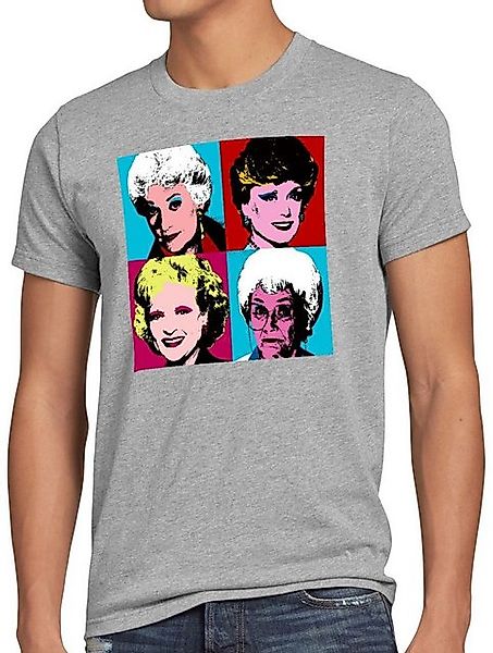 style3 T-Shirt Color Girls golden florida sitcom warhol golden girls günstig online kaufen