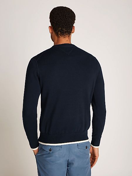Tommy Hilfiger Rundhalspullover GRAPHIC COTTON CREW günstig online kaufen