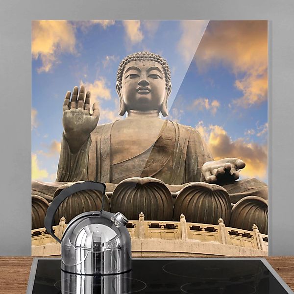 Spritzschutz Großer Buddha günstig online kaufen
