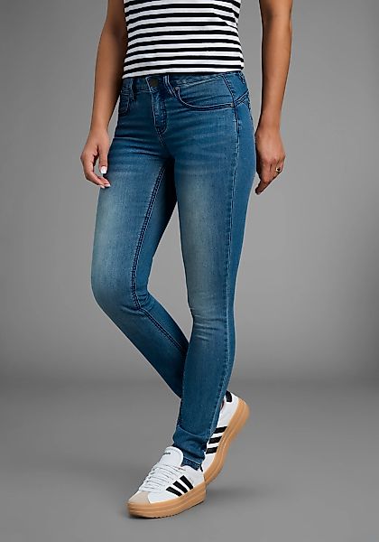Arizona Skinny-fit-Jeans "Shaping" skinny Passform, normale Leibhöhe, in St günstig online kaufen