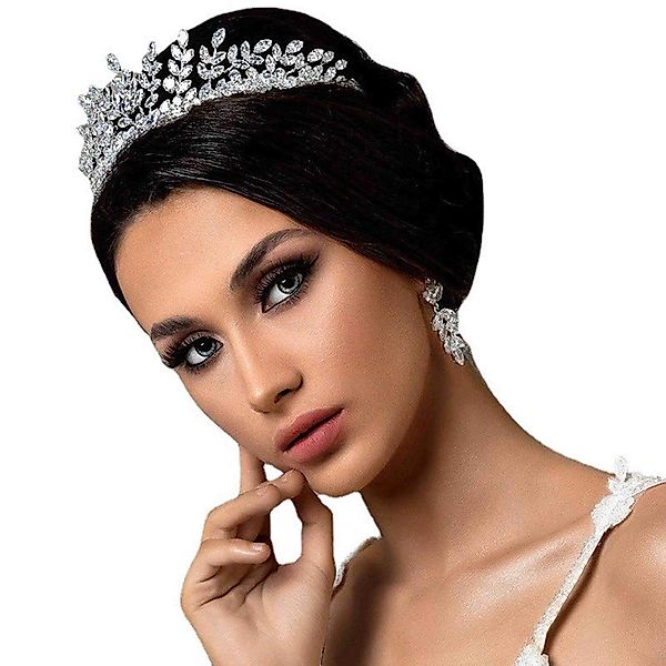 YRIIOMO Diadem Krone Kleideraccessoire modischer Damenhaarreif günstig online kaufen