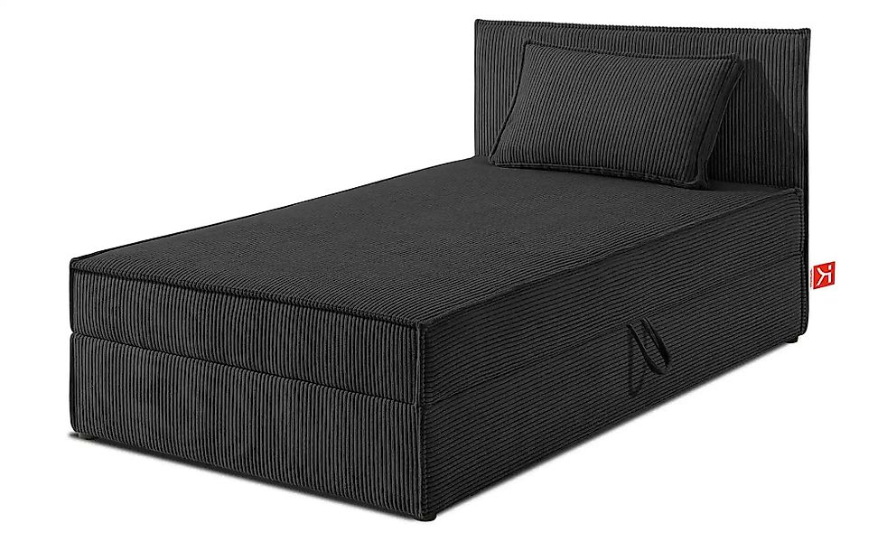 KONSIMO Boxbett mit Stauraum  H2 Roti ¦ grau ¦ Maße (cm): B: 105 H: 89 Bett günstig online kaufen