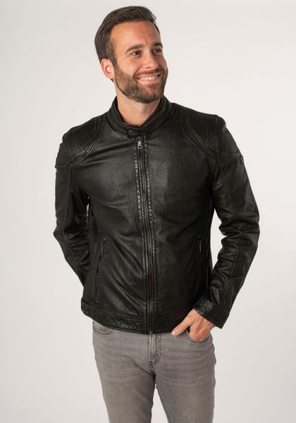 Mauritius Lederjacke "MMChesney" mit Reißverschluss, Reißverschlusstaschen, günstig online kaufen