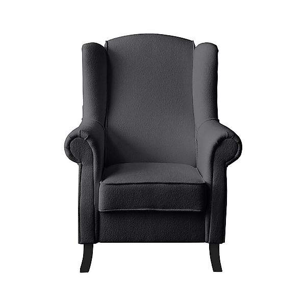 Beautysofa Ohrensessel LEONARDO Sessel Wohnzimmersessel, Fernsehsessel günstig online kaufen