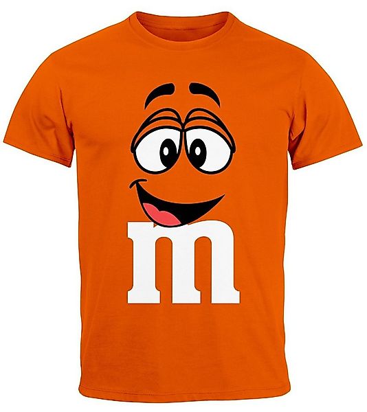 MoonWorks Print-Shirt Herren T-Shirt Fasching Karneval M Aufdruck Gruppen- günstig online kaufen