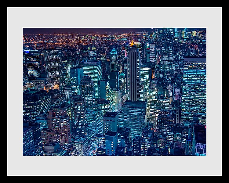 queence Bild »NYC«, Städte-Stadt-Amerika-Bilder von Amerika-Gebäude-Kunst, günstig online kaufen
