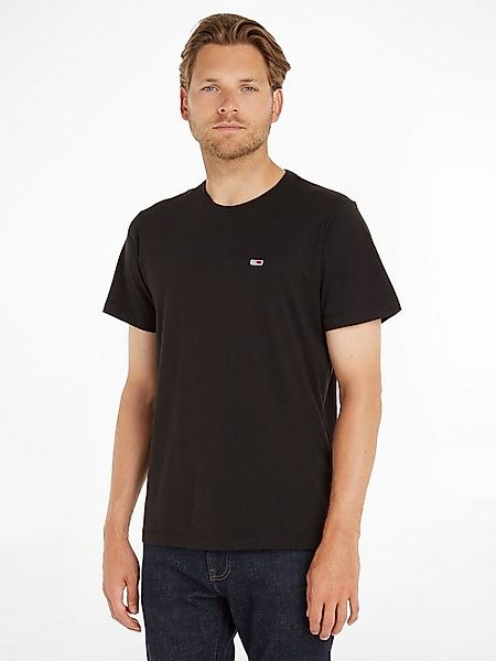 Tommy Jeans T-Shirt TJM CLASSIC JERSEY C NECK mit Logostickerei günstig online kaufen