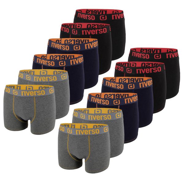 riverso Boxershorts Herren 12er Pack RIVOle günstig online kaufen
