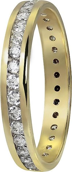 GoldDream Goldring GoldDream Gold Ring Gr.56 weiß (Fingerring), Damen Ring günstig online kaufen